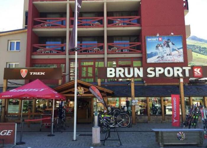 MAGASIN BRUN SPORT 2 alpes