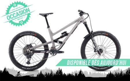 vtt commencal clash race silver 2022 occasion